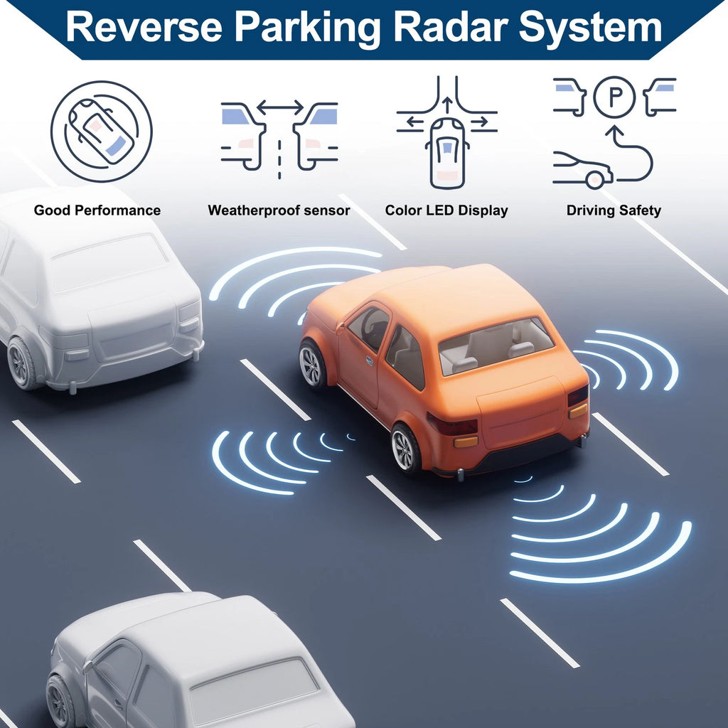 Reverse Parking Sensors System for Auto Vehicle