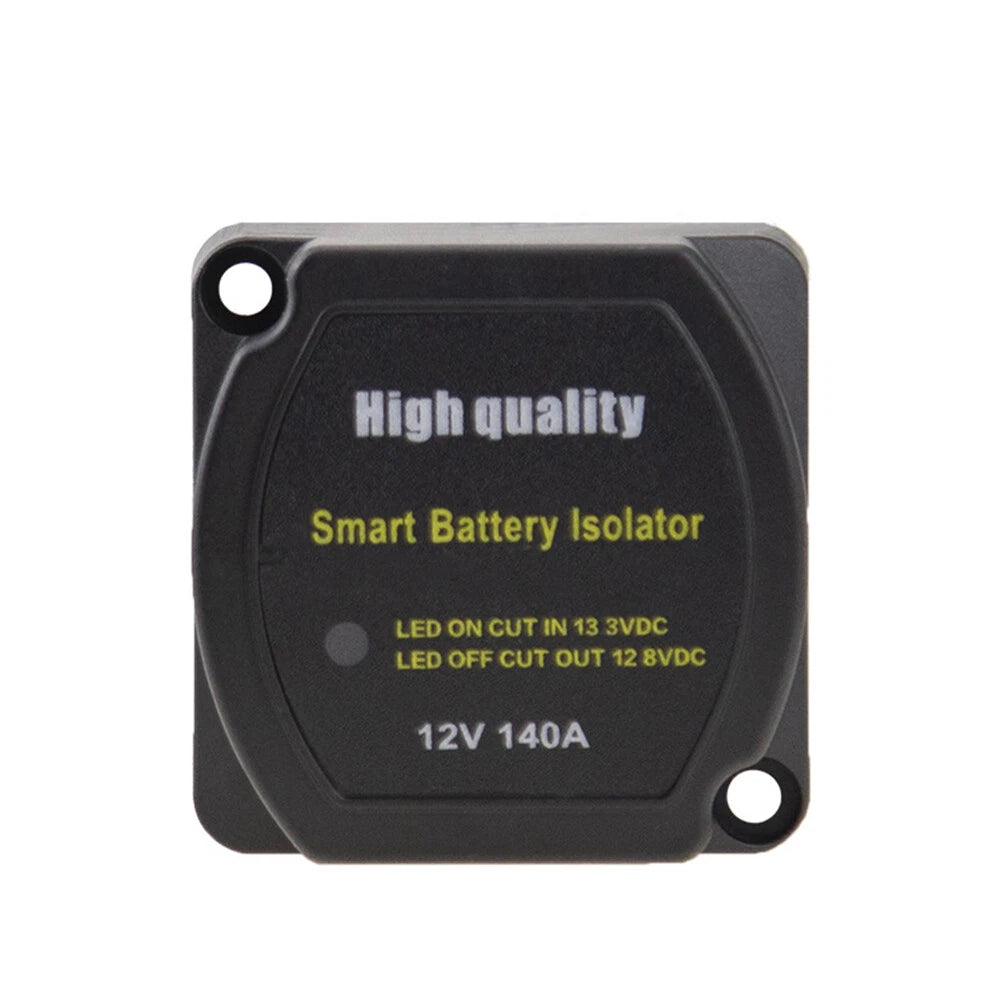 12V 140A RV Camper Split Charger Voltage Sensitive Relay Smart Battery Isolator