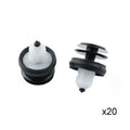 Set of 10 Door Trim Panel Clips for (8mm Hole)