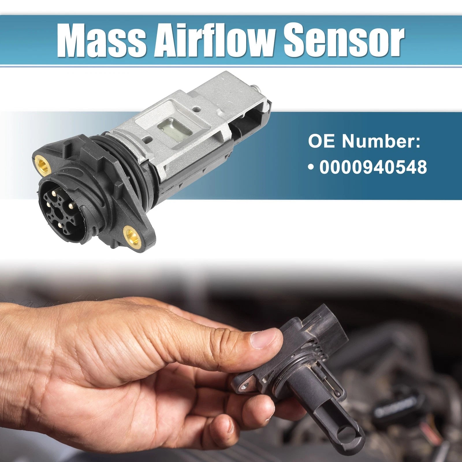 Mass Air Flow Sensor MAF Replacement for Mercedes-Benz 300CE (1992–1993)