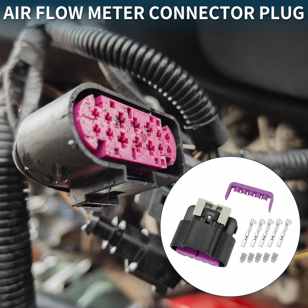 Air Flow Meter Connector Plug Female 5 Pin for Chevrolet (2000–2026)
