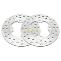 2x Front Brake Disc Rotors for Honda Rancher 420 TRX420FE/FM TRX420TE/TM (2007–2013)