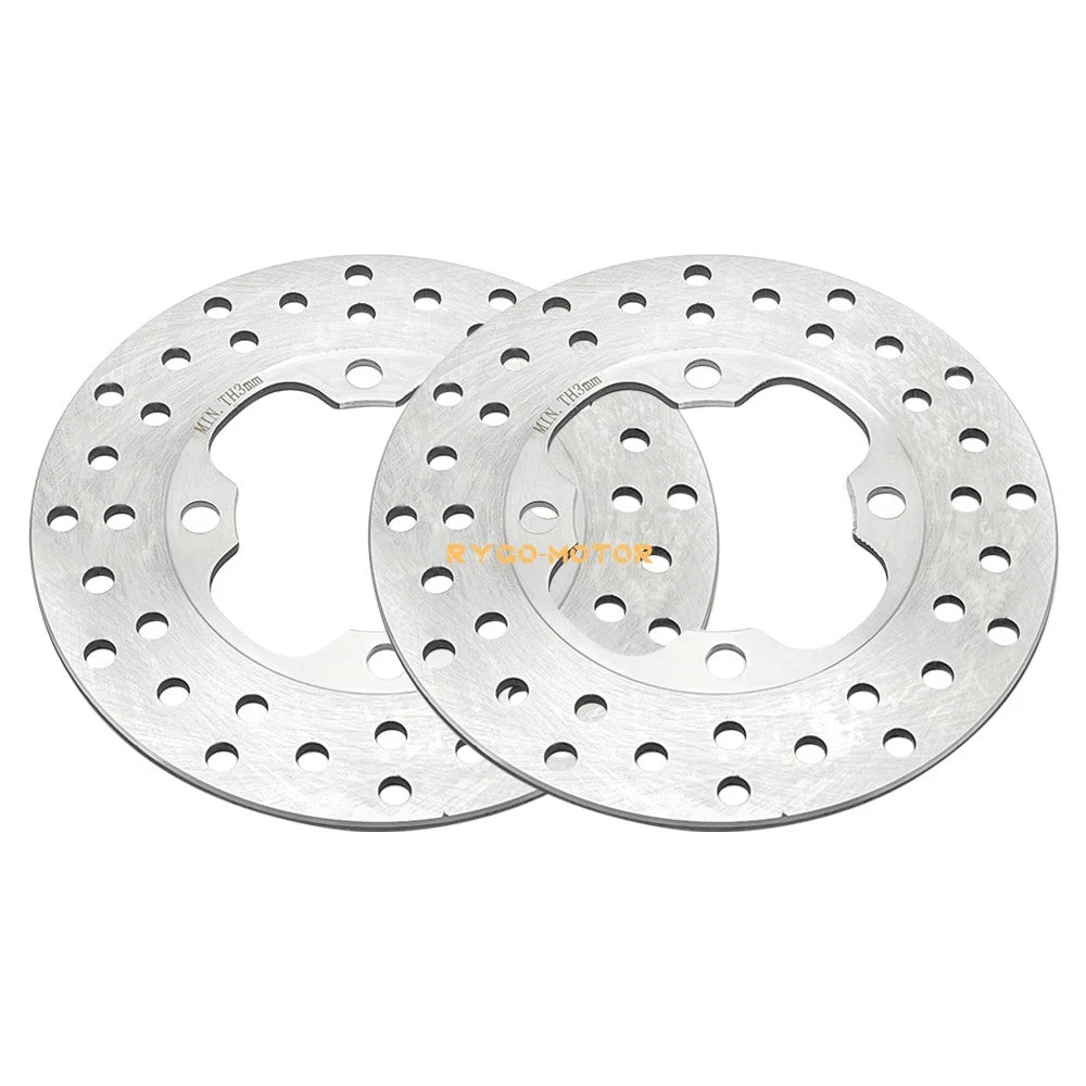 2x Front Brake Disc Rotors for Honda Rancher 420 TRX420FE/FM TRX420TE/TM (2007–2013)