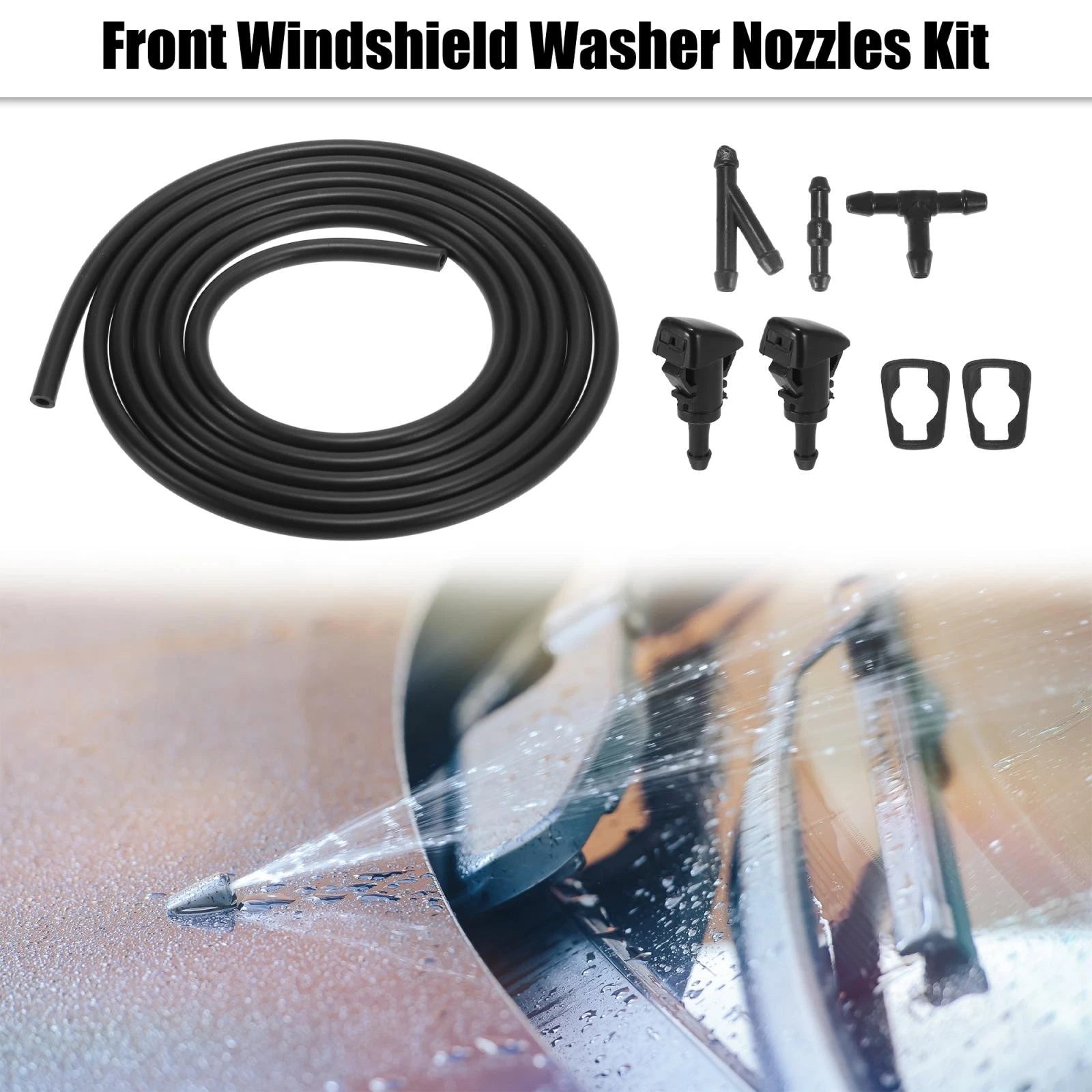 Front Windshield Washer Nozzles Kit for Jeep Grand Cherokee (2005–2010)