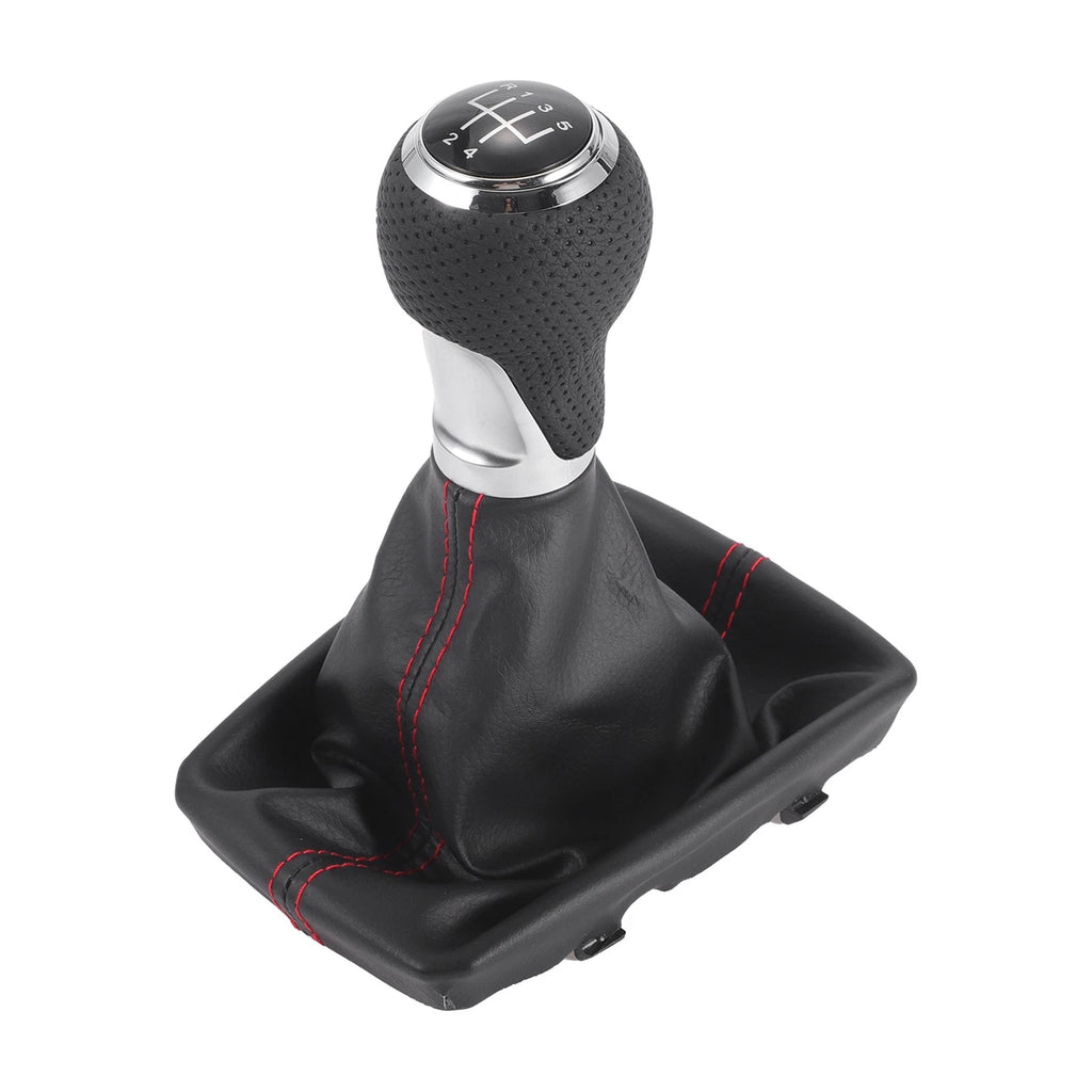 Manual Gear Shifter Knob with Cover Replacement for Audi A4 (2007–2015)