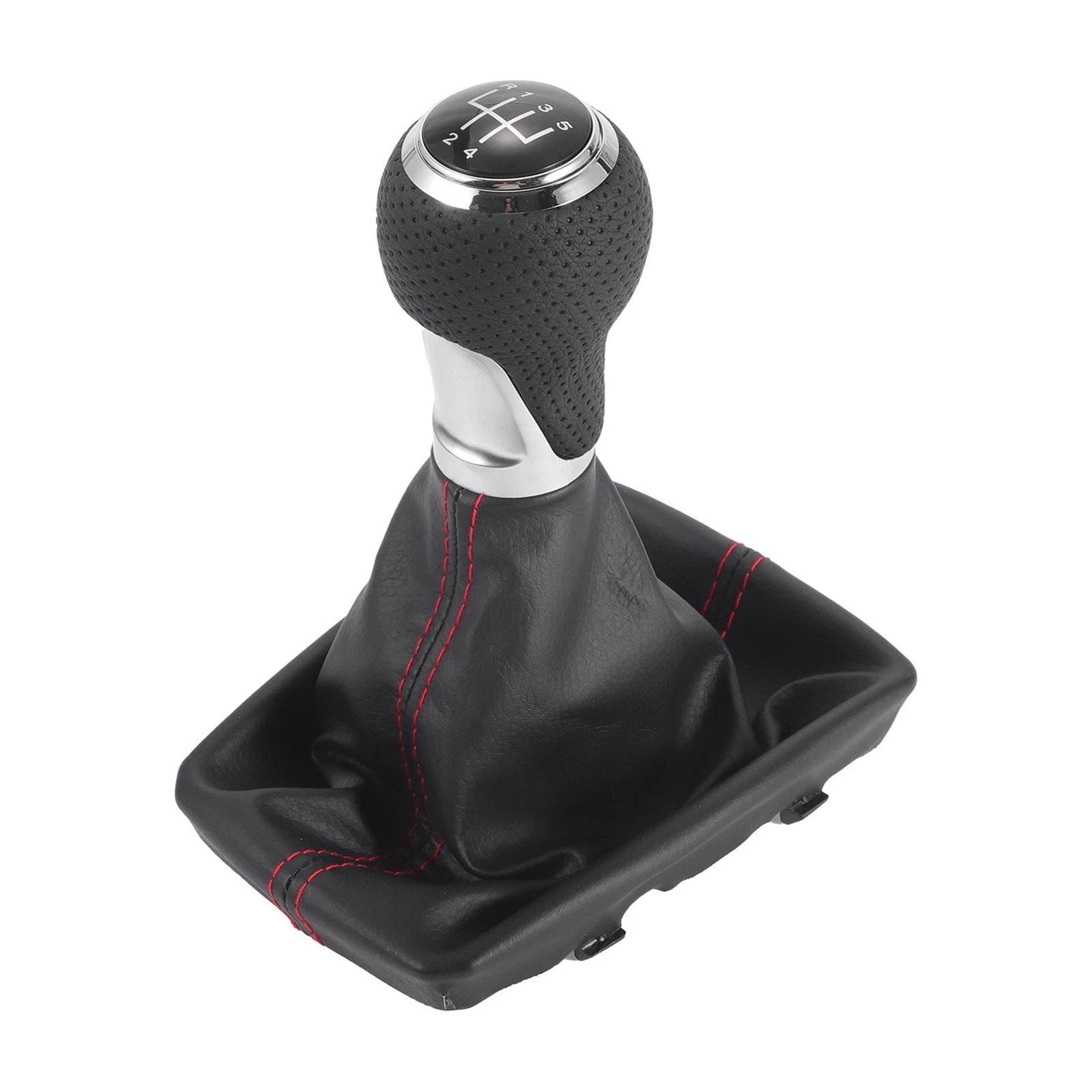Manual Gear Shifter Knob with Cover Replacement for Audi A4 (2007–2015)