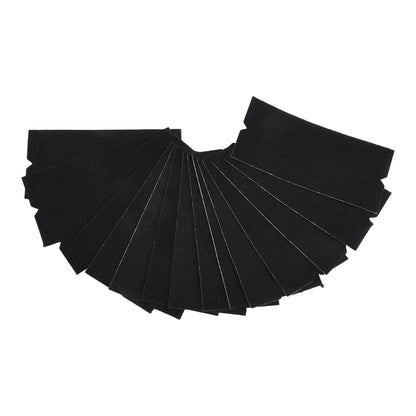 15 Piece Set of Scratch Resistant Wool Felt Cloths for Card Squeegee Scraper