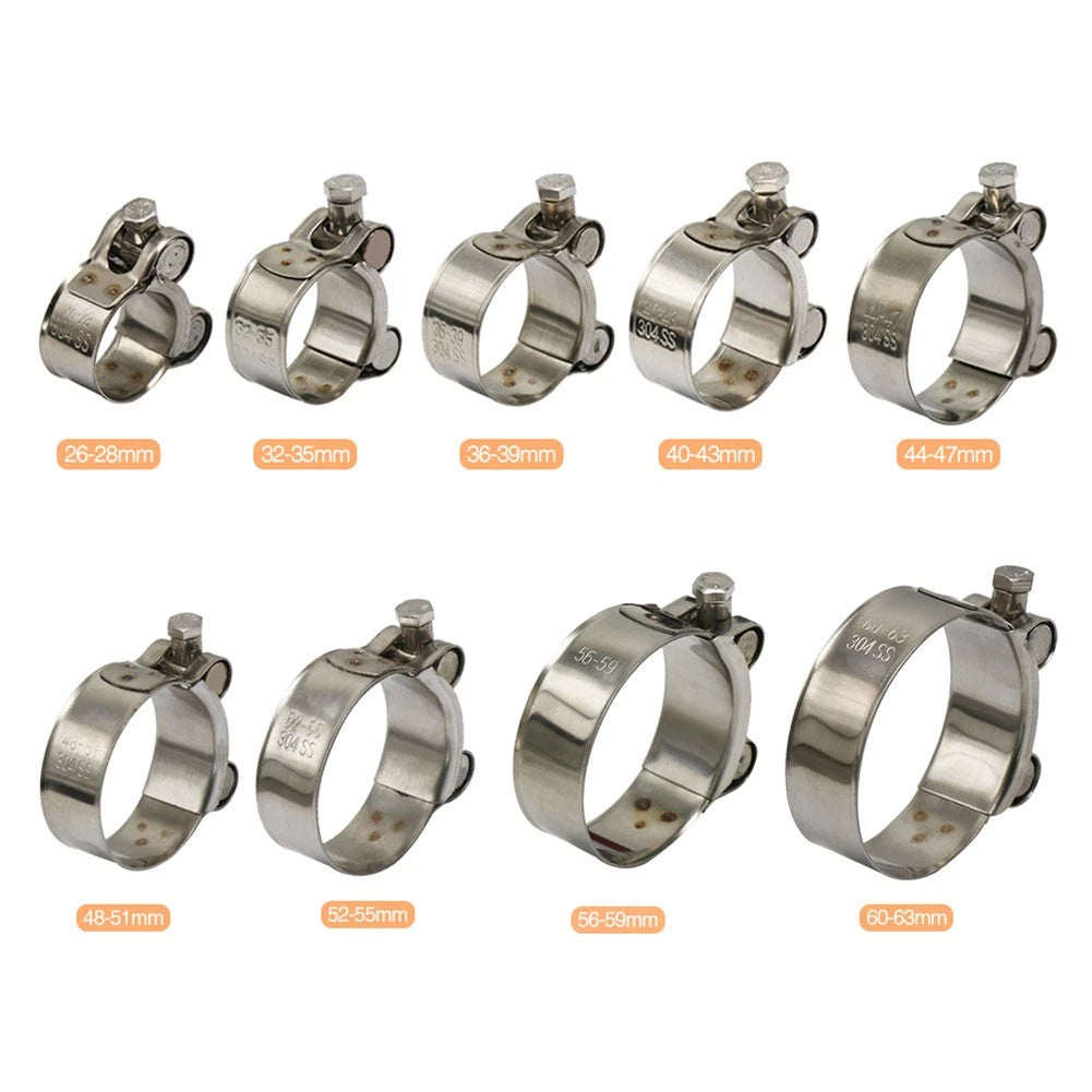 Exhaust Pipe Clamp 40-43mm for Motorcycle (Universal)