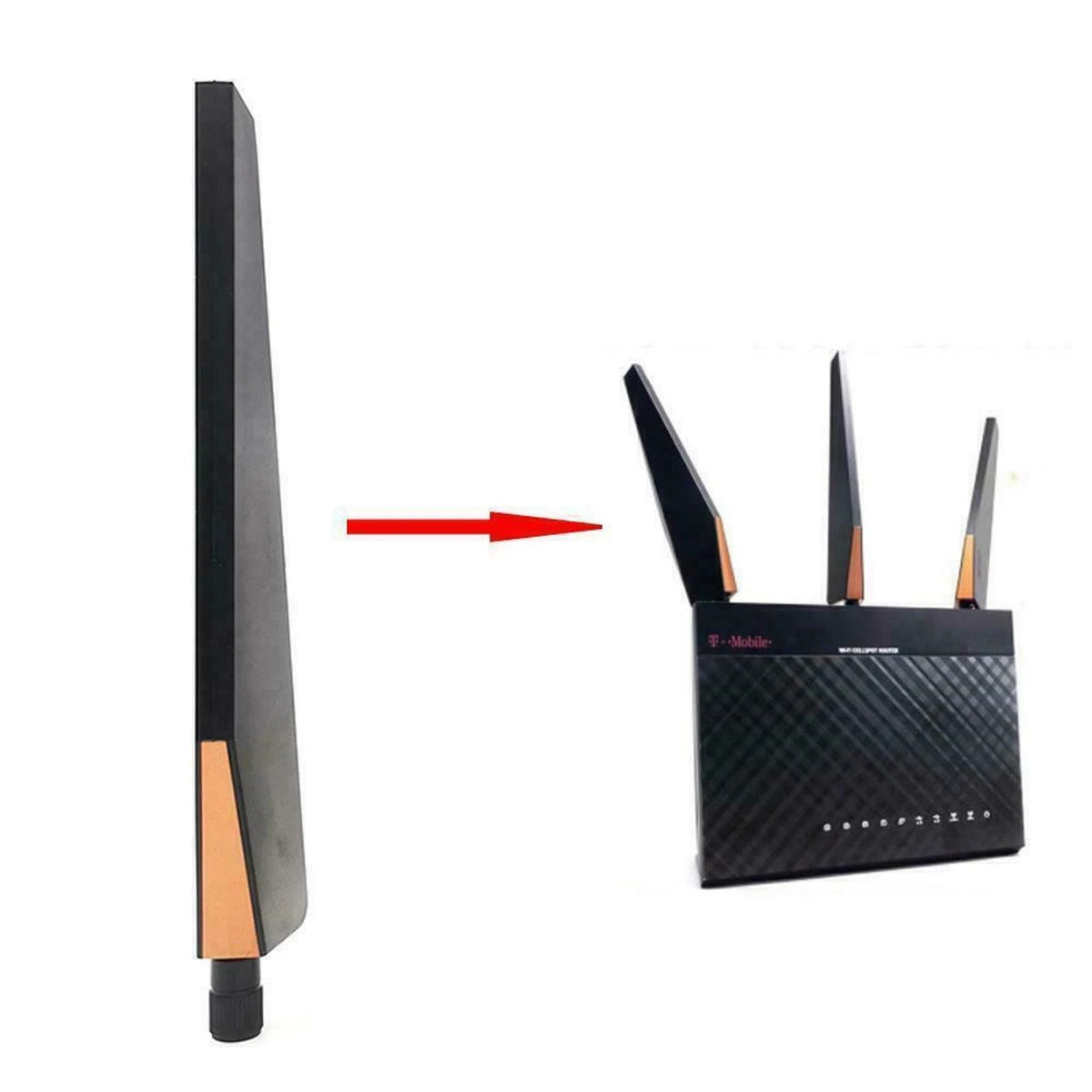 15dBi Omnidirectional Dual Band Antenna for ASUS AC5300 (RT-AC5300)