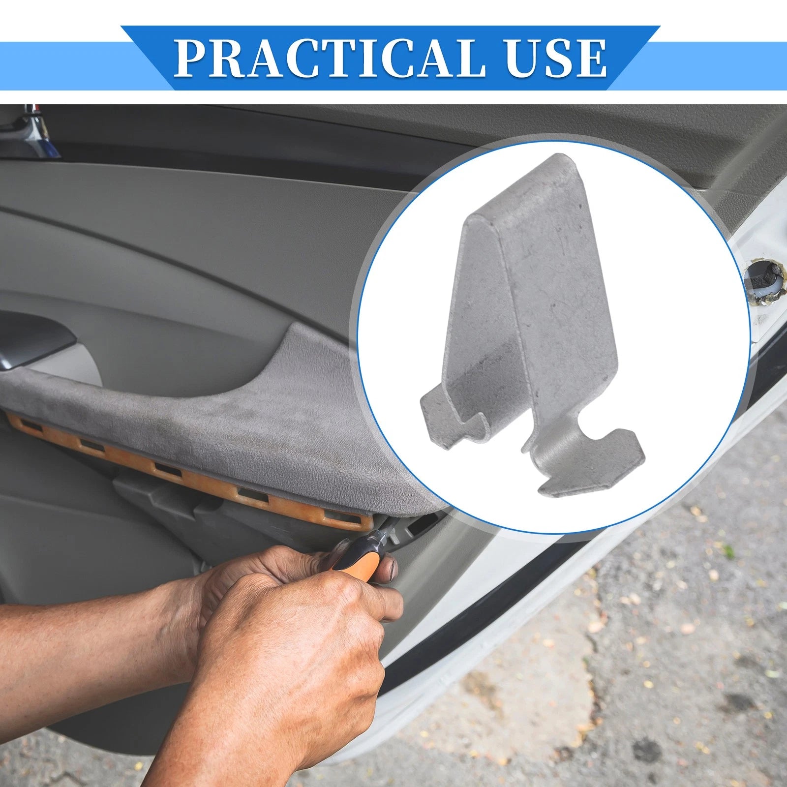 6 Pcs B-Pillar Trim Panel Clip Replacement for Volkswagen Passat (1998–2010)