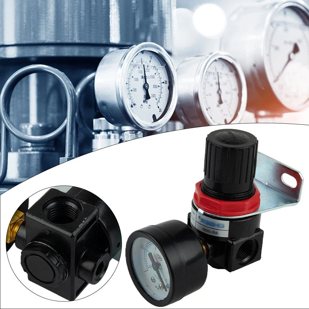 Pressure Regulator with Gauge for G1/4 Connection (Universal)