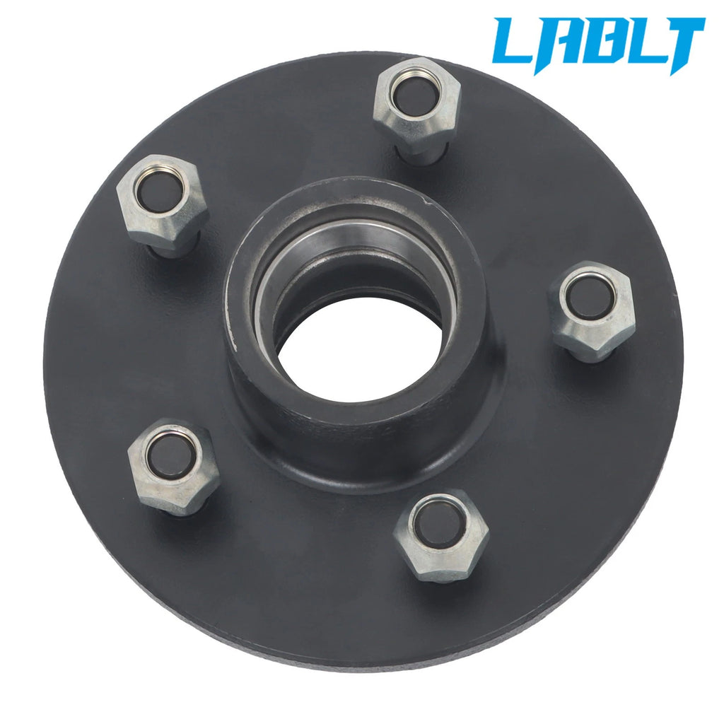 Trailer Hub 5 Lug for 3500 lbs Axle #84 Spindle (5-4.5" Bolt Circle)