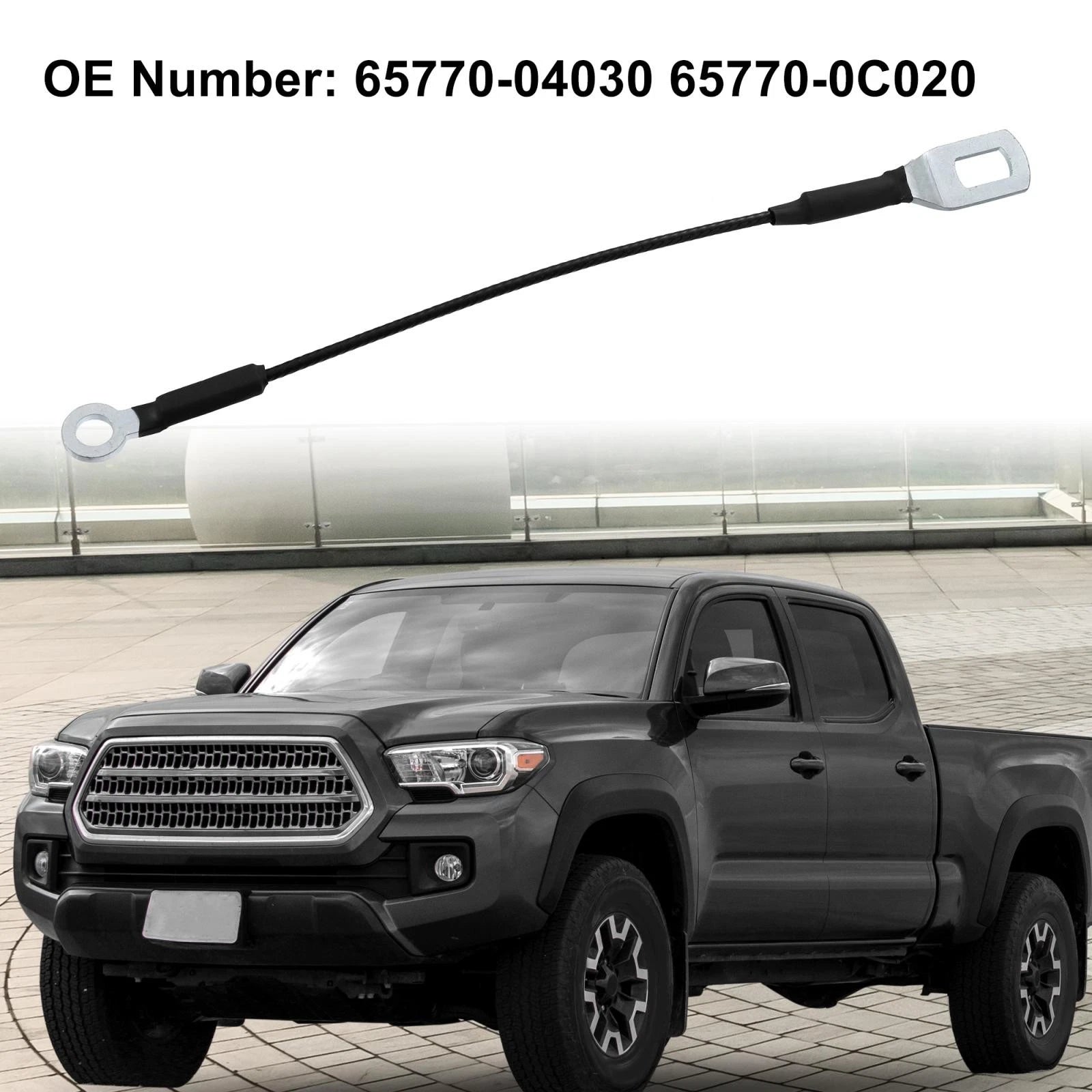 Tailgate Cable Support Straps for Toyota Tacoma 1995–2003 65770-04030