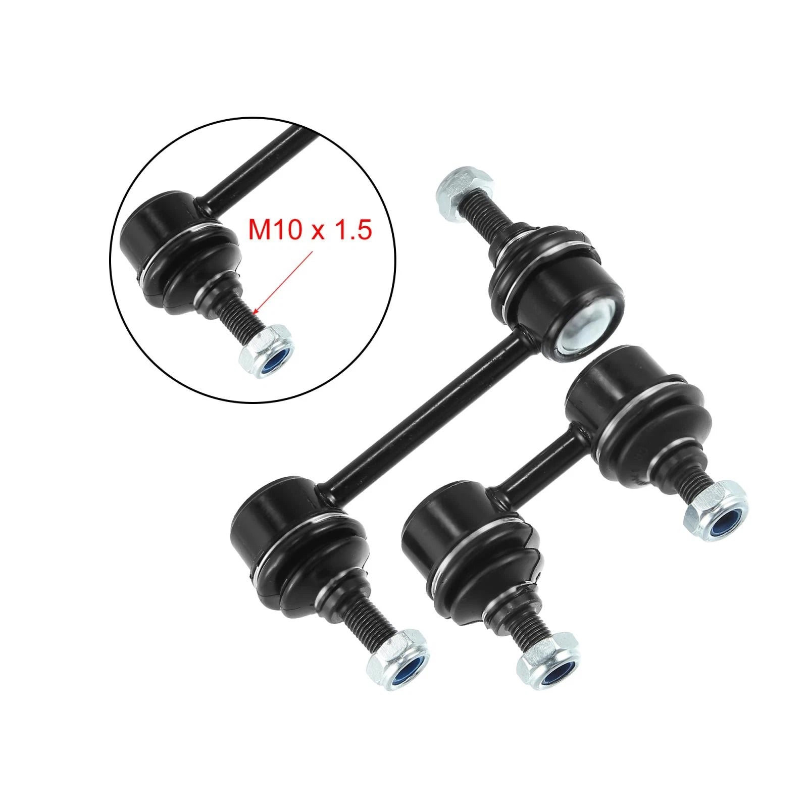 4pc Front Rear Sway Bar Link Replacement for Toyota Corolla (1992–2002)