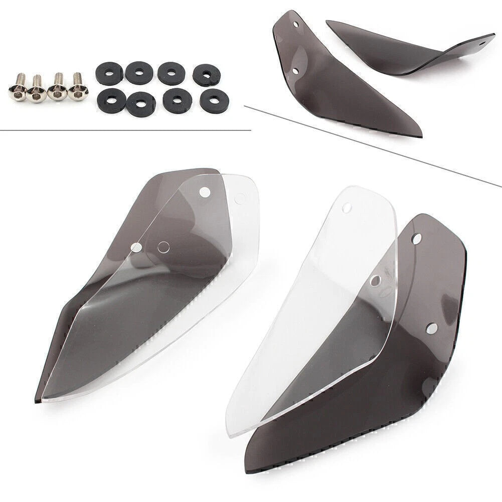 Side Airflow Windshield WindScreen for BMW R1200GSA R1200GS LC/ADV 2013-2017 cl