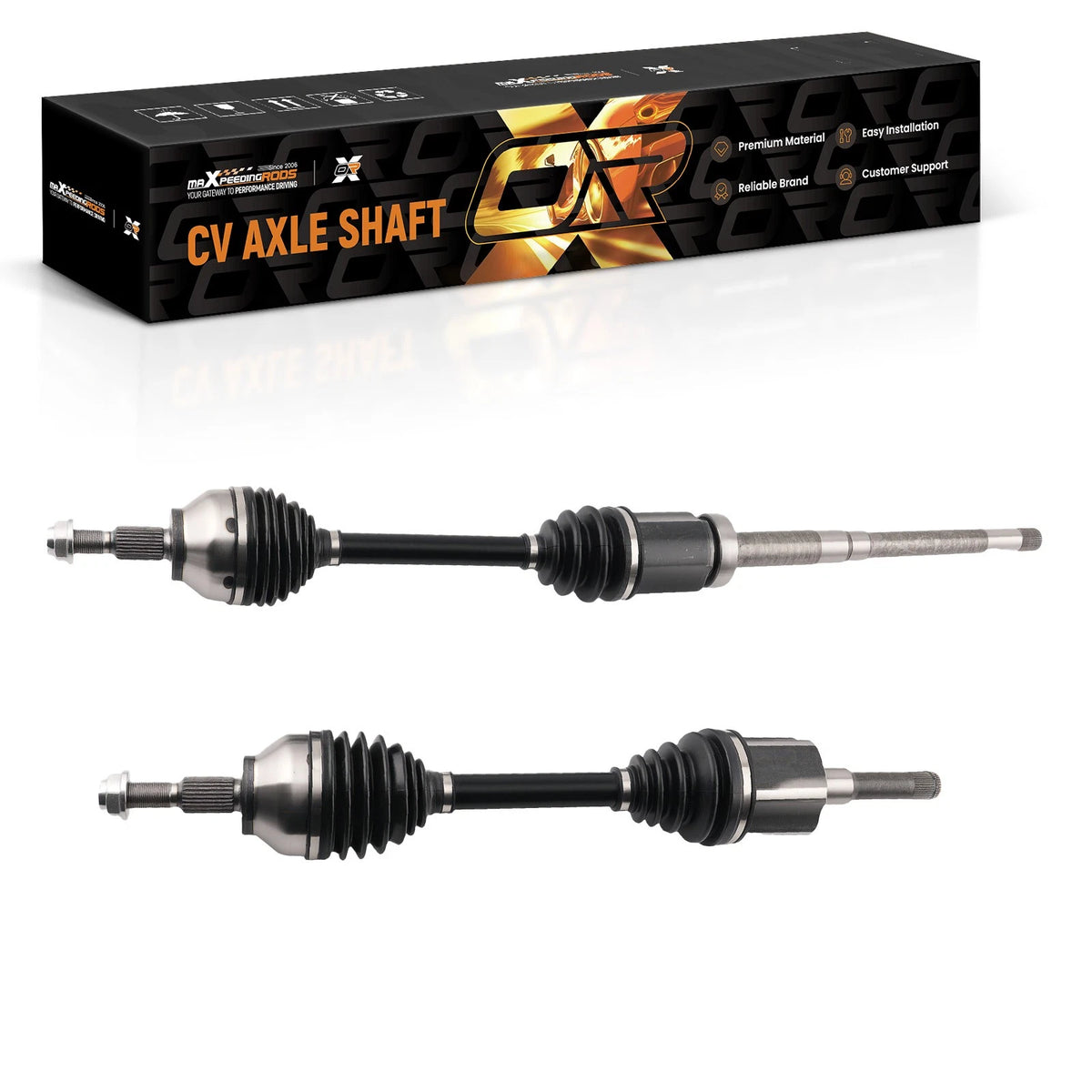 2X Front CV Axle Shaft Assy for Ford Escape (2013) Lincoln MKZ (2017–2019)