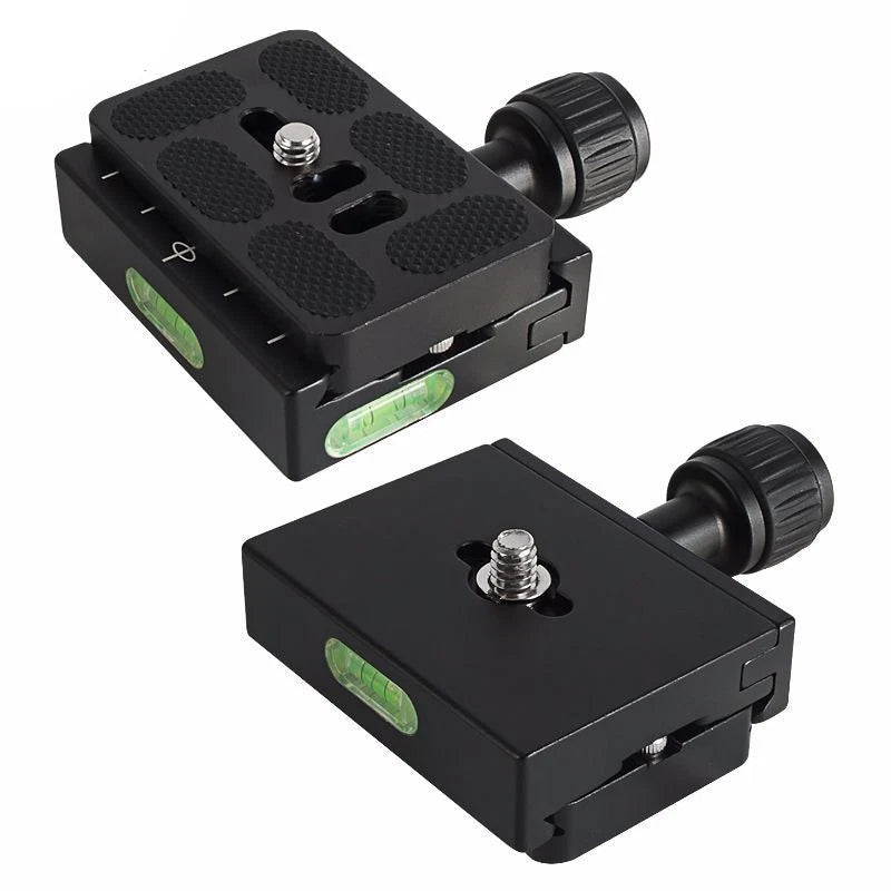 1/4" Screw Quick-release Plate & Clamp for Arca-Swiss Tripod Ball Head