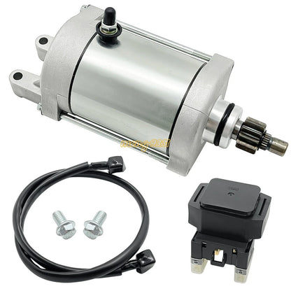 Starter Motor & Relay & Wire for Yamaha Raptor 660 YFM660R (2001–2005)