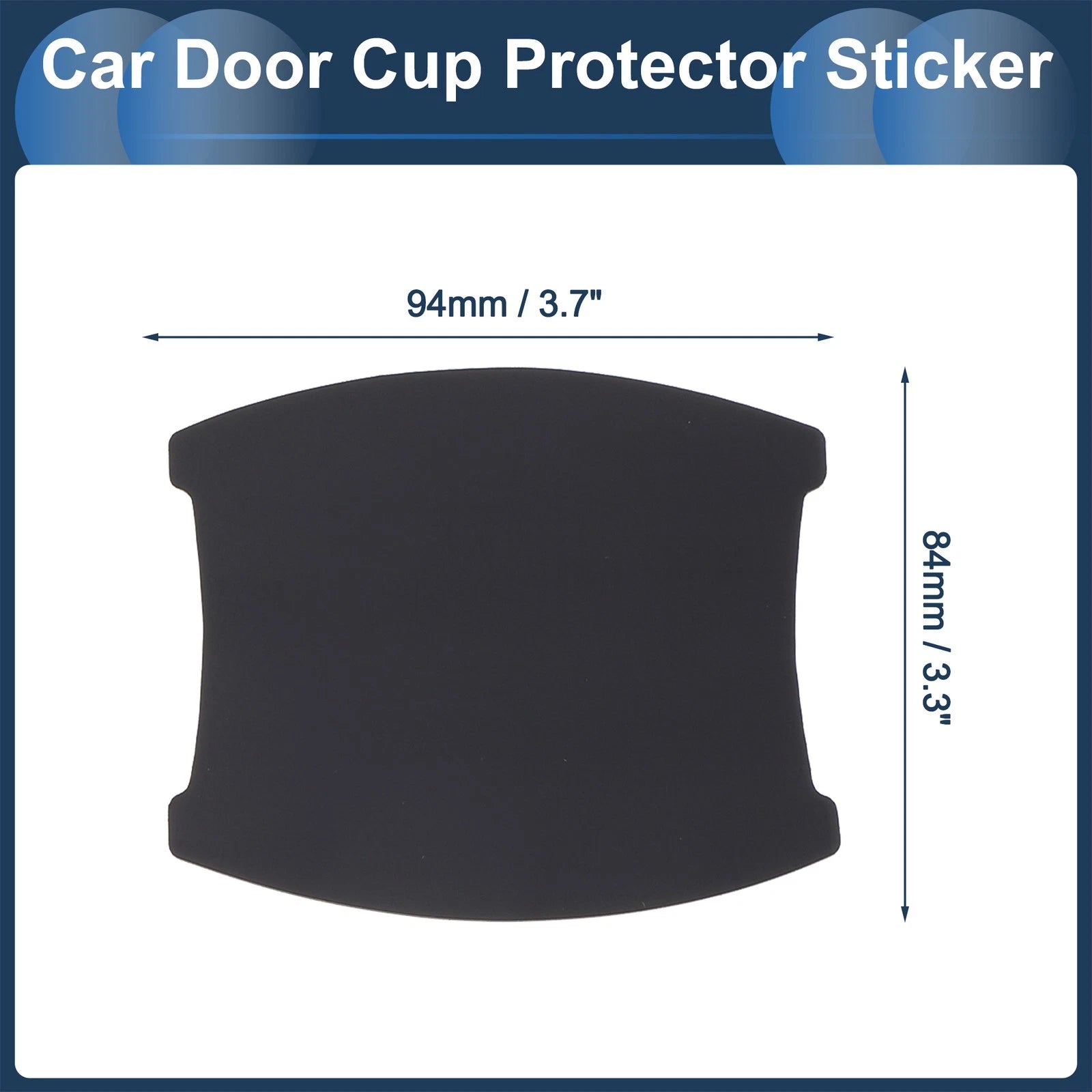Car Door Handle Scratch Protector for Universal Fit (84x94mm)