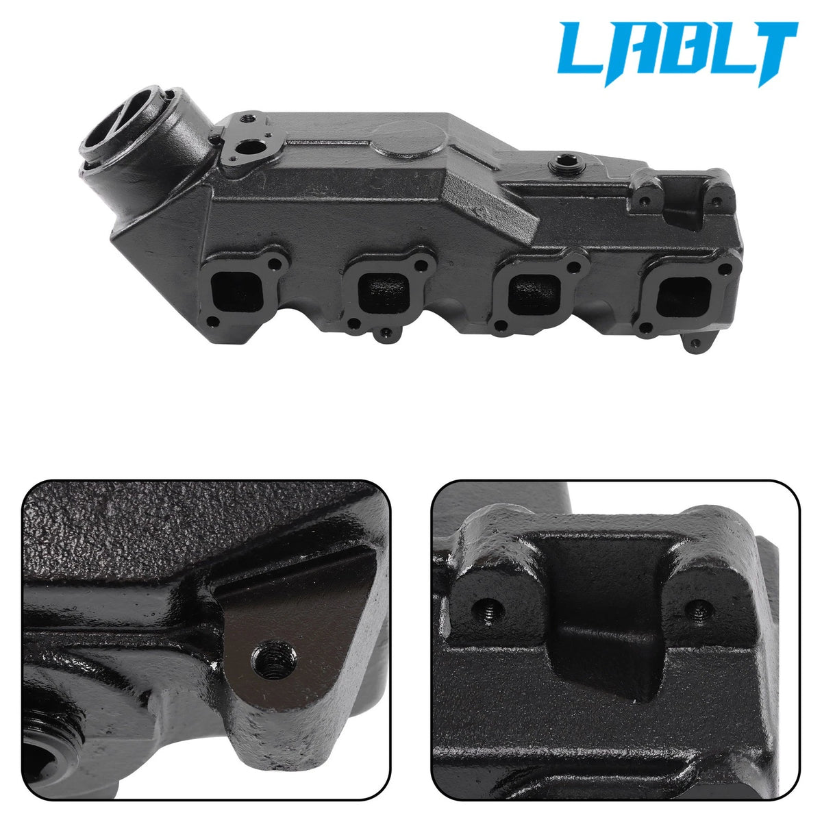 Exhaust Manifold for Volvo Penta 2.3 2.5 (LABLT 855387, 834438-4, 855387-7)