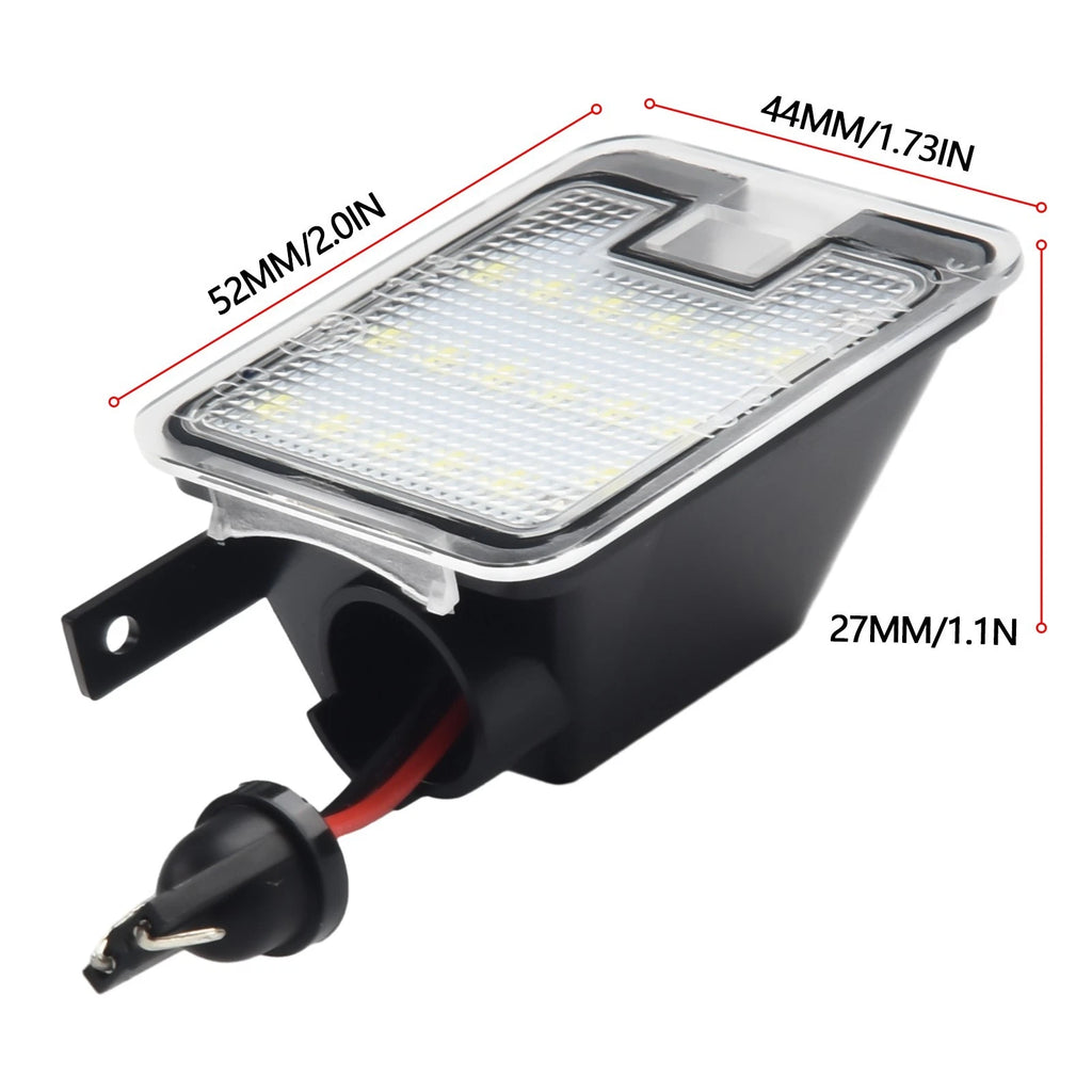 Side Mirror Lights for - Bright White, Direct Replacement