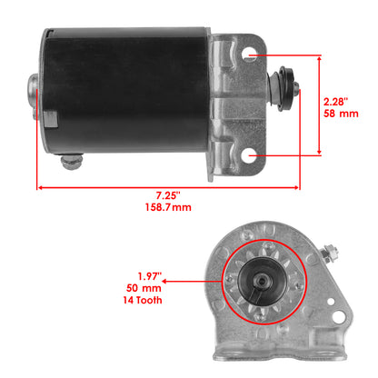 Starter Motor Replacement 14 Tooth for Cub Cadet Toro Briggs & Stratton (2005–2018)