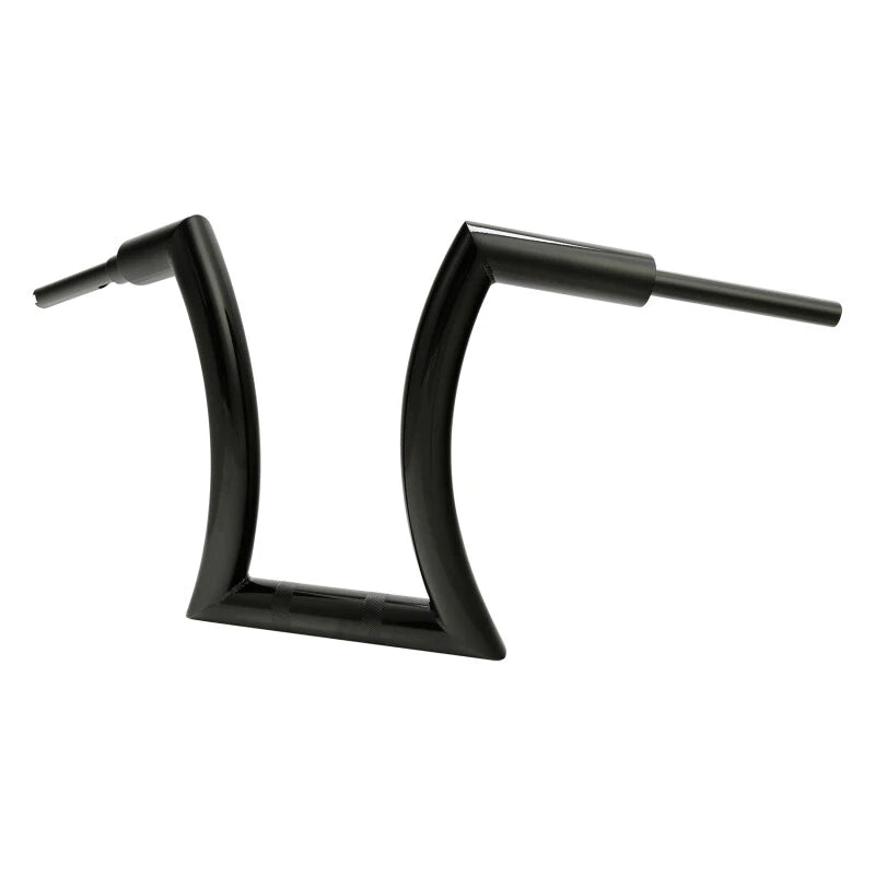 16" Black Rise 2" Hanger Handlebar for Harley Sportster Iron 883 (2004–2023)