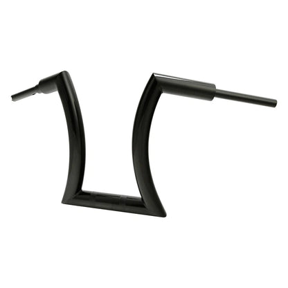 16" Black Rise 2" Hanger Handlebar for Harley Sportster Iron 883 (2004–2023)