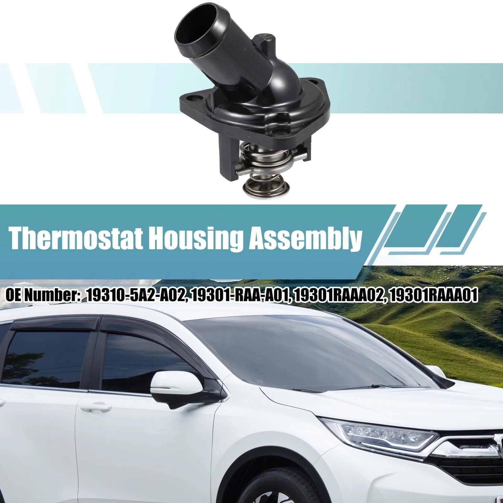Engine Coolant Thermostat Housing Assembly for Honda Accord (2013–2015)