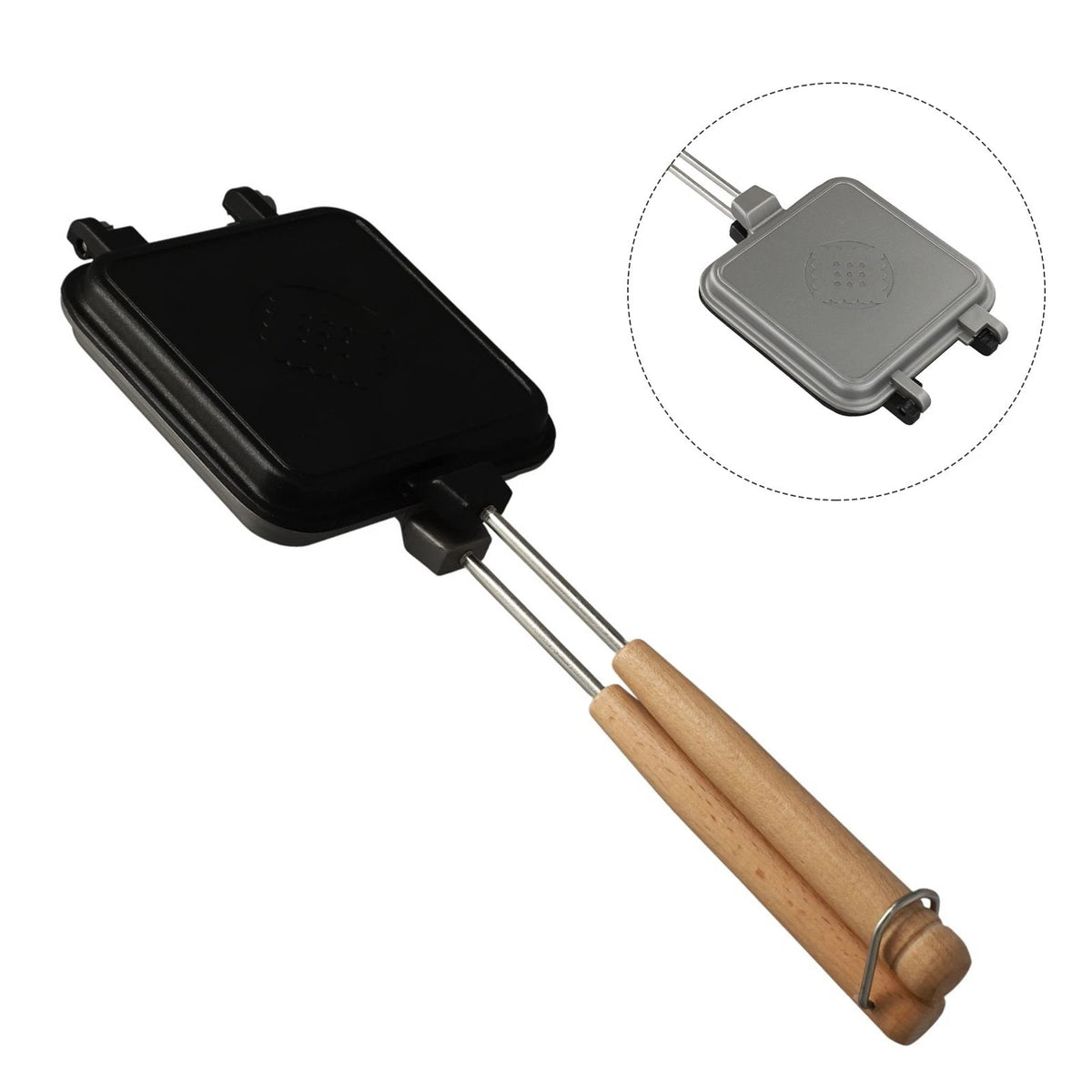 Breakfast Sandwich Maker Pan Non-slip 13 cm for Kitchen