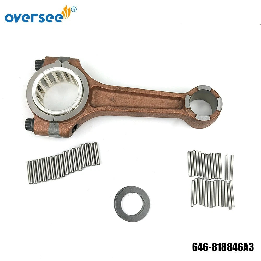 Connecting Rod Kit for Mercury Outboard 70-125HP (L3/L4) (646-818846A3, 646-818846T6)