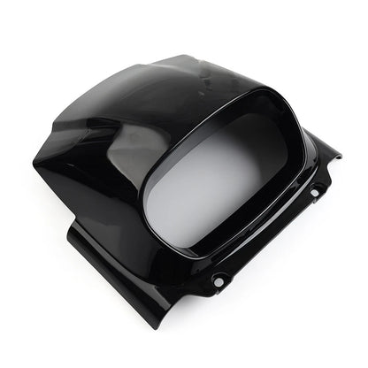 Glossy Black Headlight Front Fairing for Harley M8 Softail Fat Bob (2018–2025)