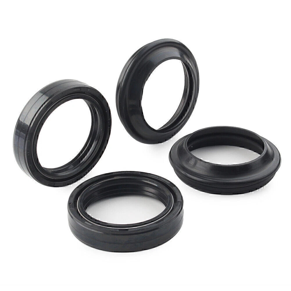 Set of 4 Fork Dust Oil Seals for Motorcycle (45X57-11 MM)