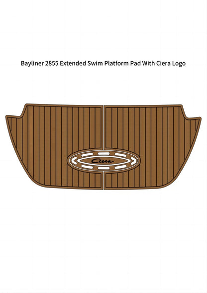 EVA Foam Teak Deck Flooring Mat for Bayliner 2855 (2000)