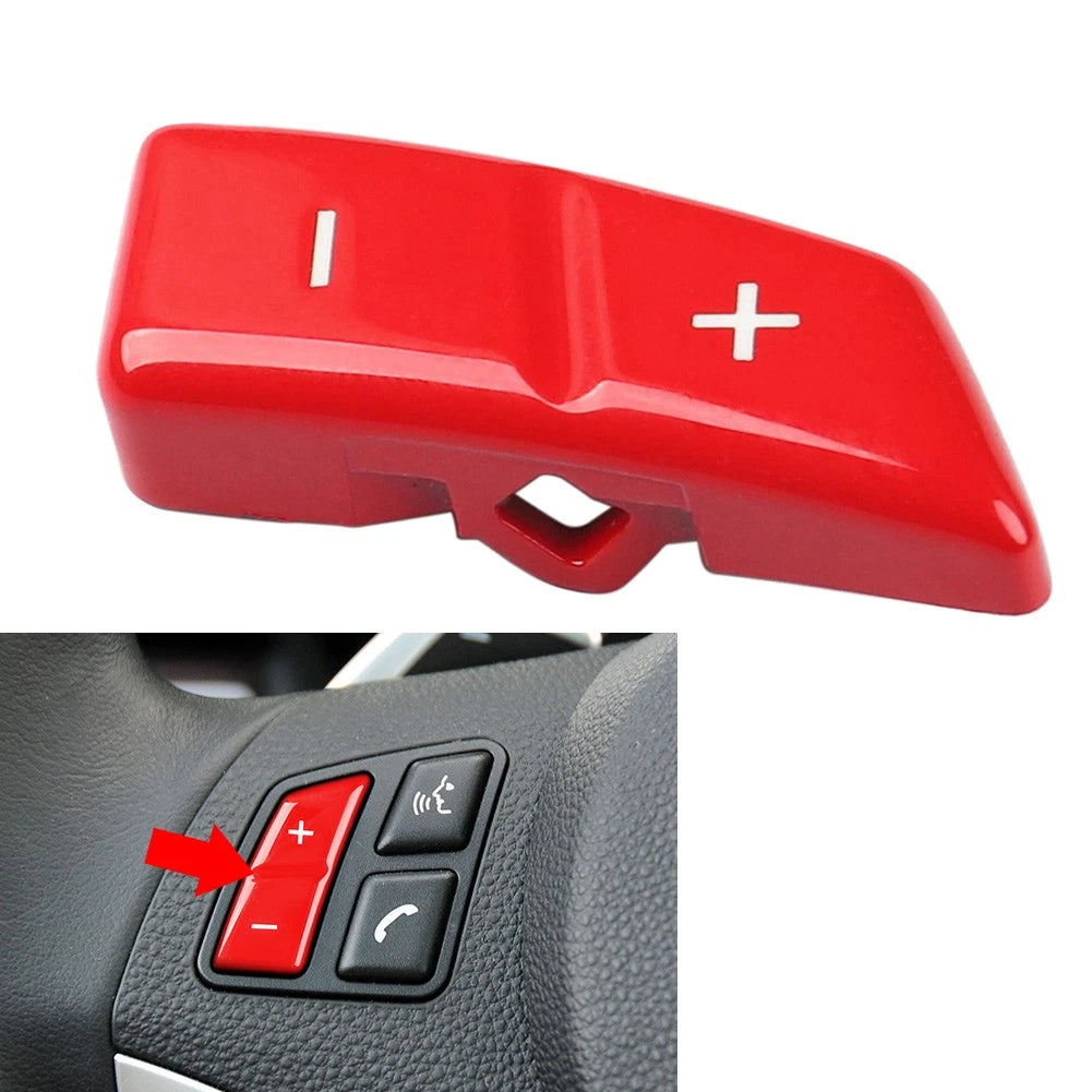 Steering Wheel Volume Button Cover for BMW 1 3 Series E81 E87 E90 E93 M3 X1 E84