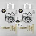 2X Carburetor Repair Rebuild Kit for Honda Hawk 400 CB400T (1980–1981)
