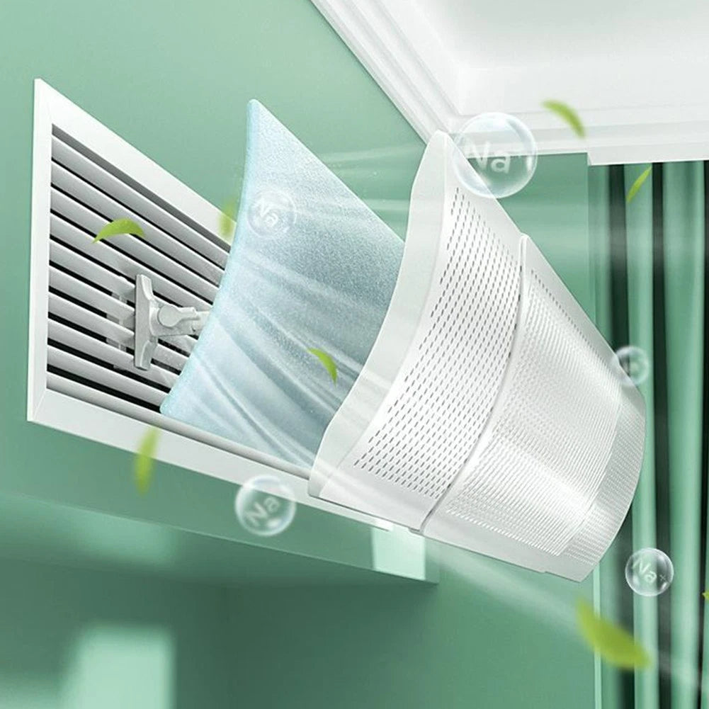 Windshield Deflector for Central Air Conditioning (User Friendly Installation)