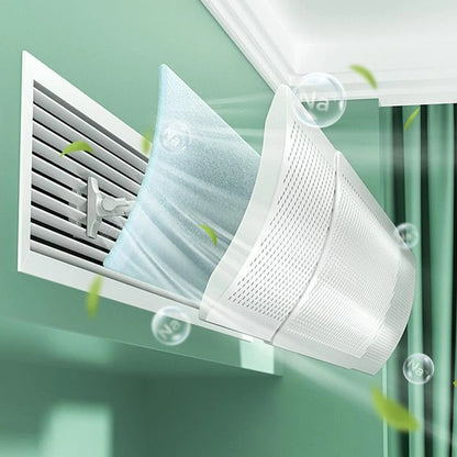 Windshield Deflector for Central Air Conditioning (User Friendly Installation)