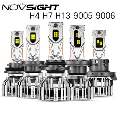 2X LED Headlight Bulb H4 H7 H13 9005 9006 for High Beam (6500K)