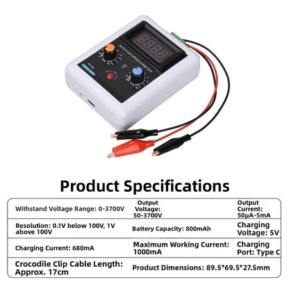 Adjustable Tester for mosFET IGBT Diode LED 50V to 3700V Portable