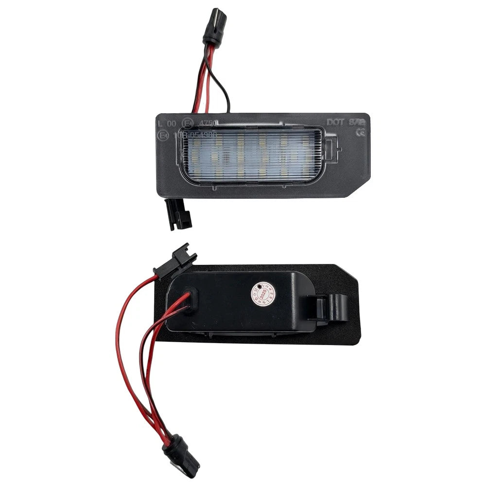2X LED License Plate Light Lamp for Mitsubishi Outlander Sport ASX (2011–2020)