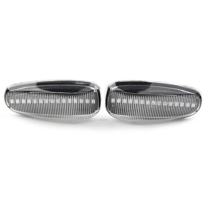 LED Sequential Dynamic Clear Side Marker Light for Benz C E CLK Class (W210 W202)