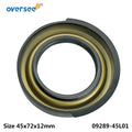 Oil Seal 45x72x12mm for Suzuki 2T 40HP Outboard Motor (09289-45L01)