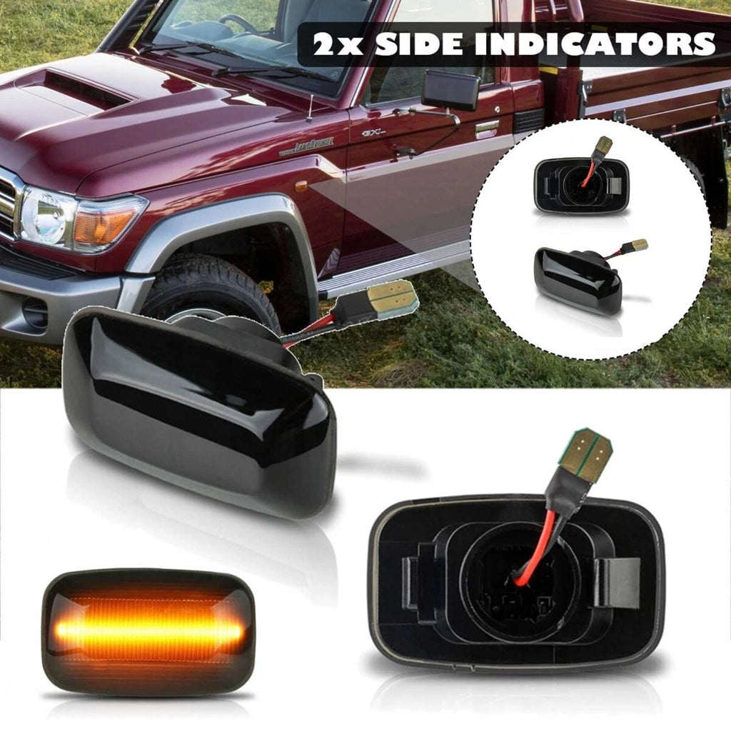 LED Side Marker Turn Signal Lamp for Toyota Land Cruiser 90 100 (1998–2007)