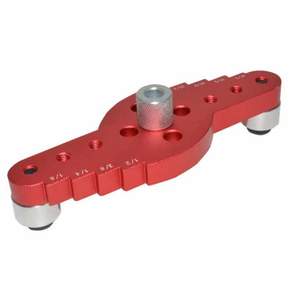 Woodworking Drill Positioner with Self Centering and Depth Stop