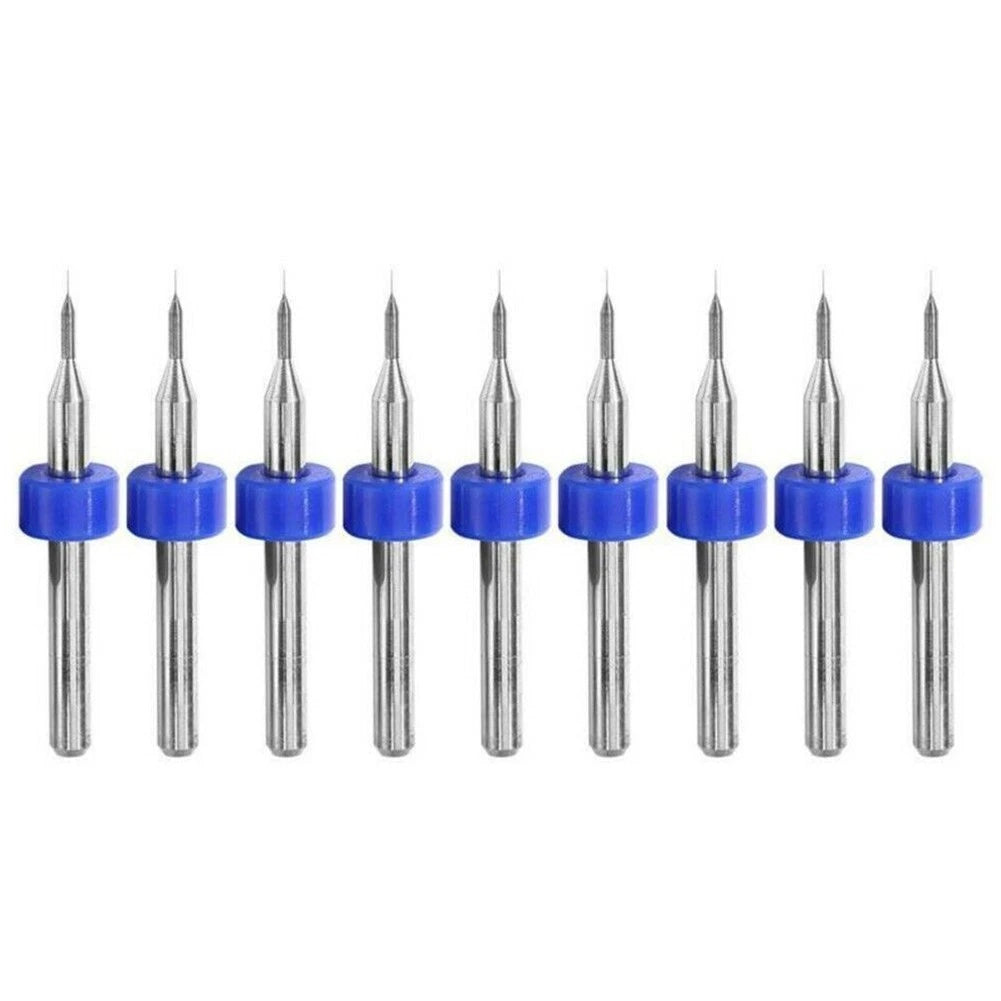 Set of 10 Carbide Rotary Bits for CNC Engraving