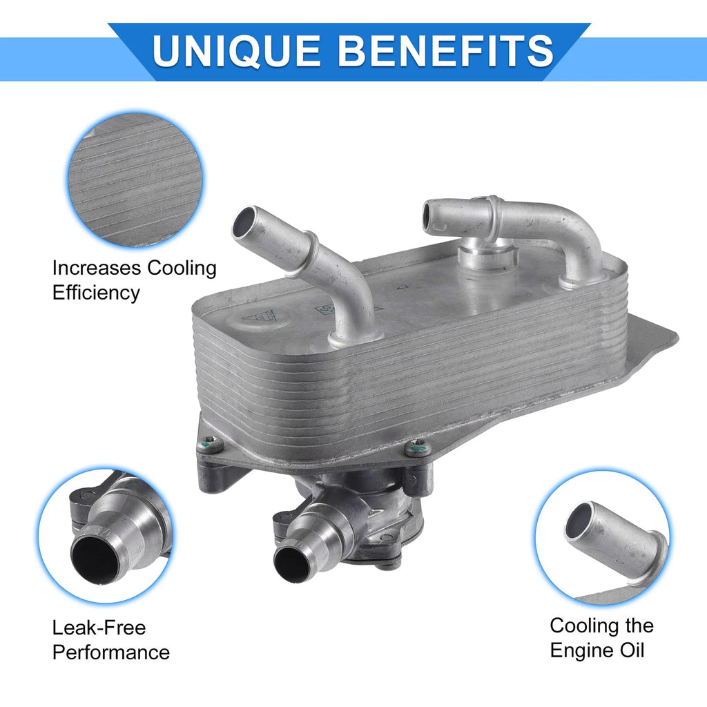 Engine Oil Cooler Replacement for BMW 335d E90 E91 (2005–2012)
