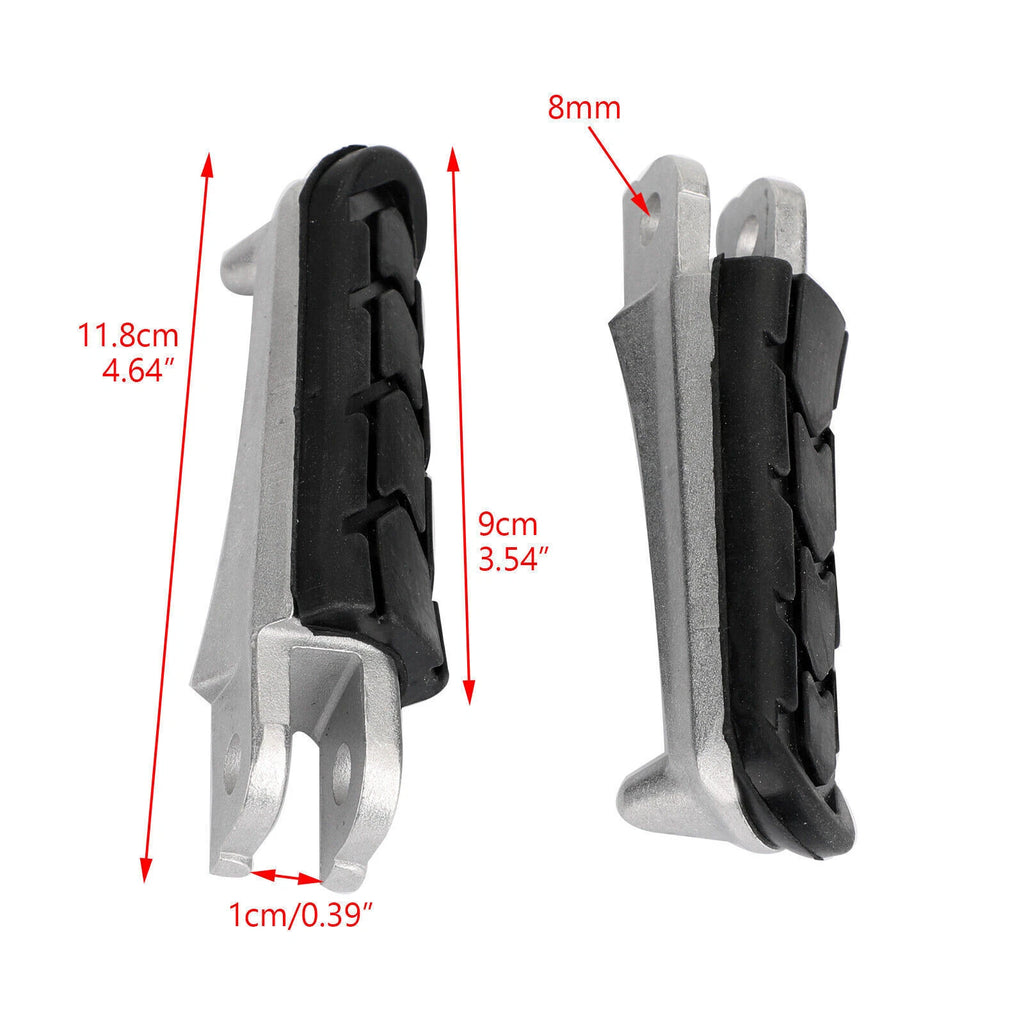 Foot Pegs for Honda 600 F4i, 900/929/954/1000 RR, VTX, Shadow, FZR, R1