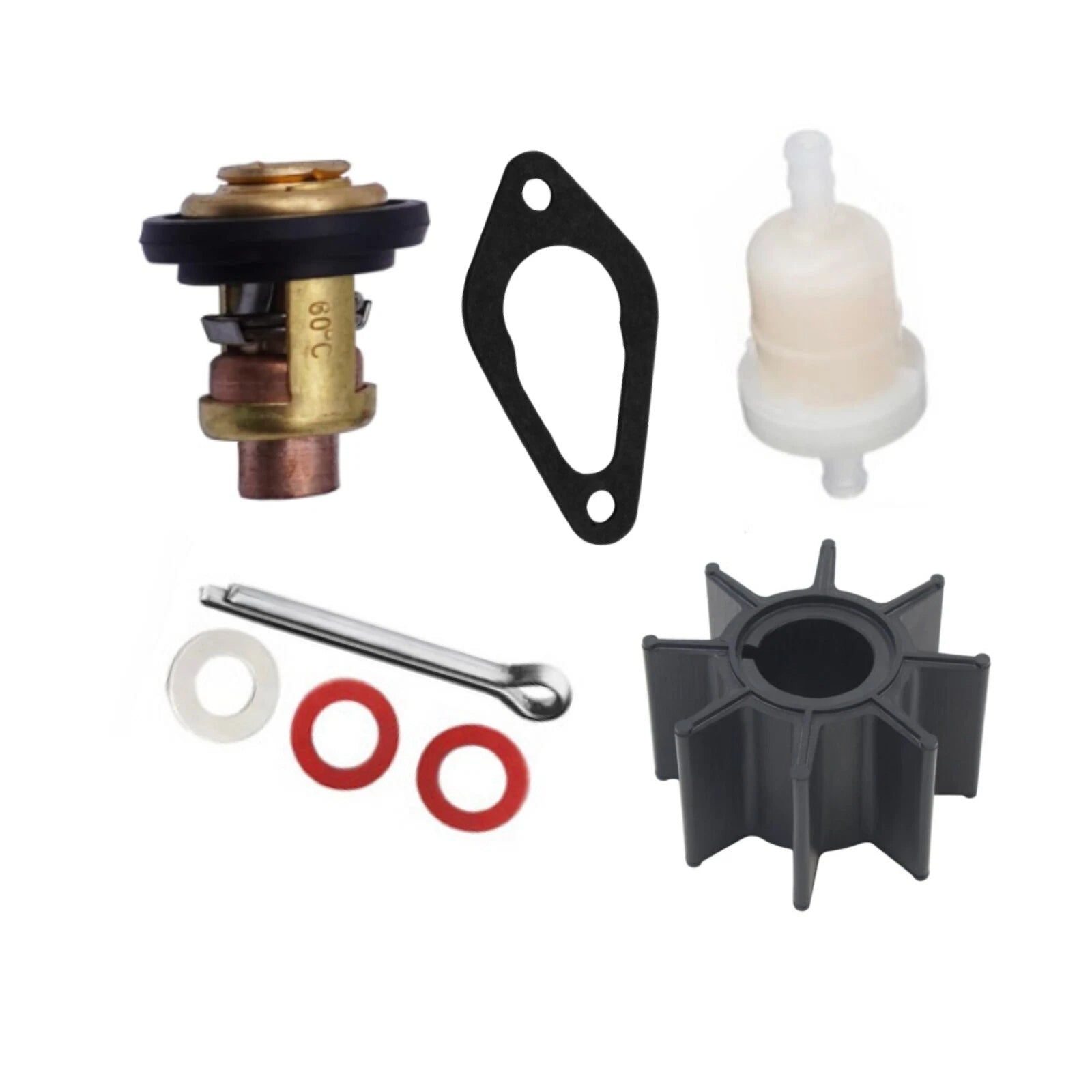 Maintenance Kit for Mercury Mariner 8-9.9HP Command Thrust EFI (2006–2010) 8M0120867