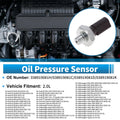 Engine Oil Pressure Sensor No.038919081H/038919081C for Audi A3 2.0L (2010–2013, 2015)